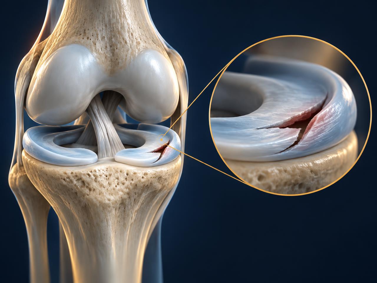 Sutura e reparo meniscal: a lesão em detalhe
