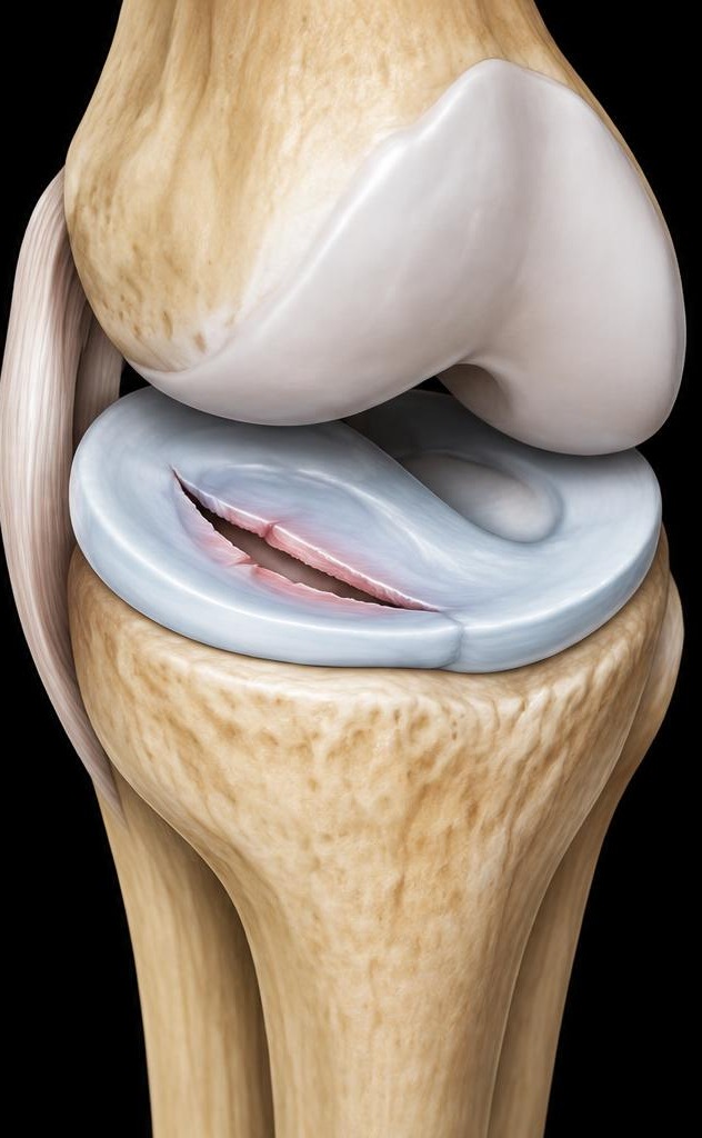 Sutura e reparo meniscal: a lesão